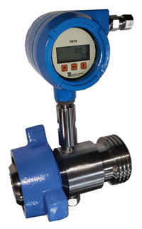 Wing Nut End Turbine Flowmeter